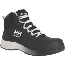 Helly Hansen Barcode MXR Mid Size 10  Black Water-Resistant  Safety Boots