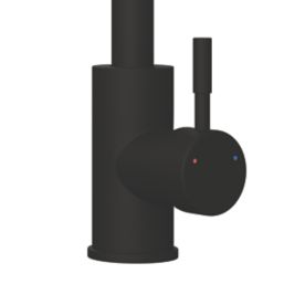 ETAL Holly Single Lever Mono Mixer Kitchen Tap Matt Black