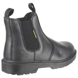 Amblers FS116 Size 10  Black  Steel Toe Cap Safety Dealer Boots