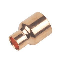 Flomasta  Copper End Feed Fitting Reducers F 15mm x M 28mm 2 Pack
