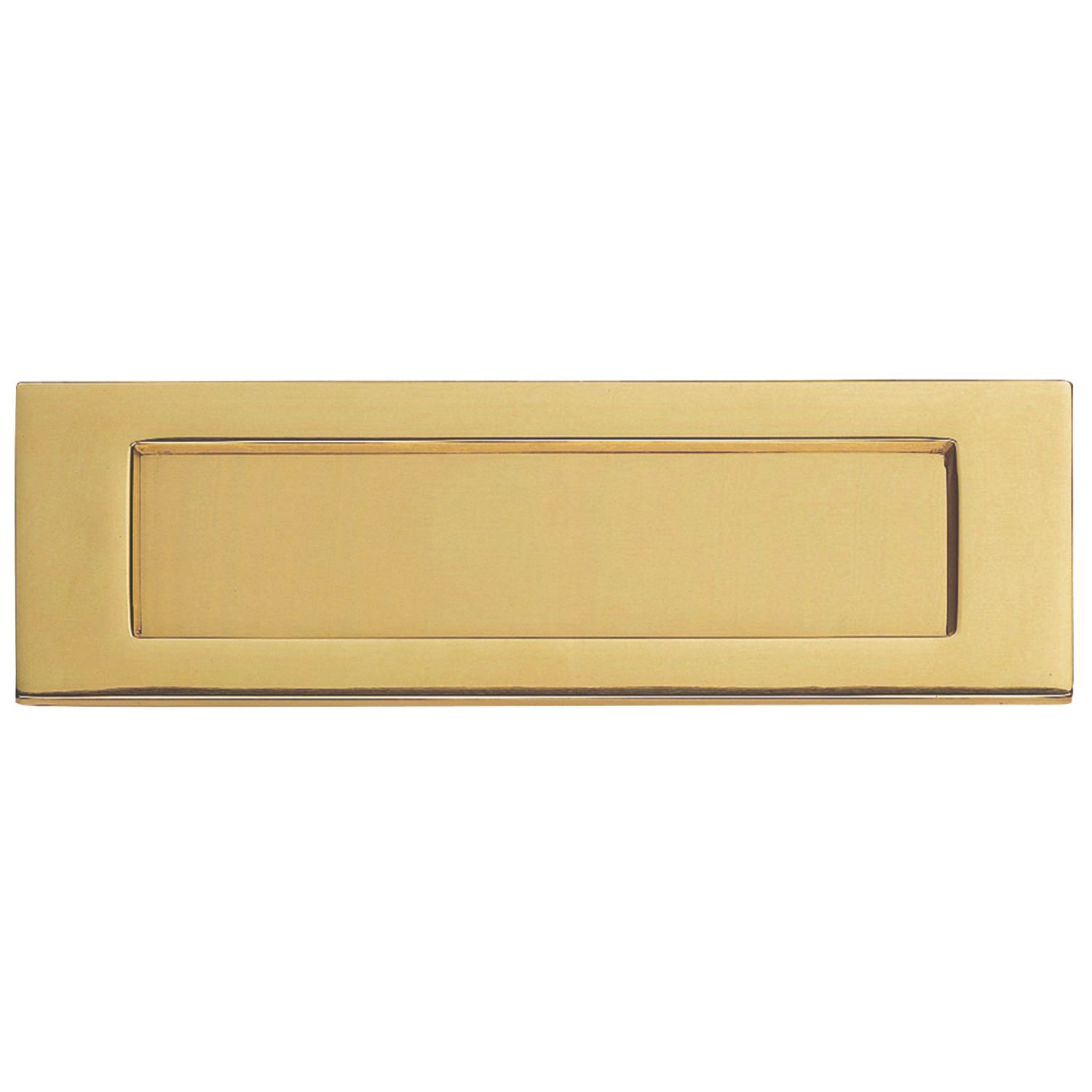 Carlisle Brass Victorian Letter Plate Polished Brass 278mm x 96mm (6884P)
