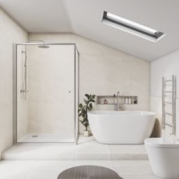 Fibo Scandi Wet Wall Panelling Matt Biege Stone 2400mm x 600mm x 10.2mm