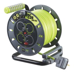 Refurb PRO XT OMU2513 13A 4-Gang 25m  Cable Reel 240V