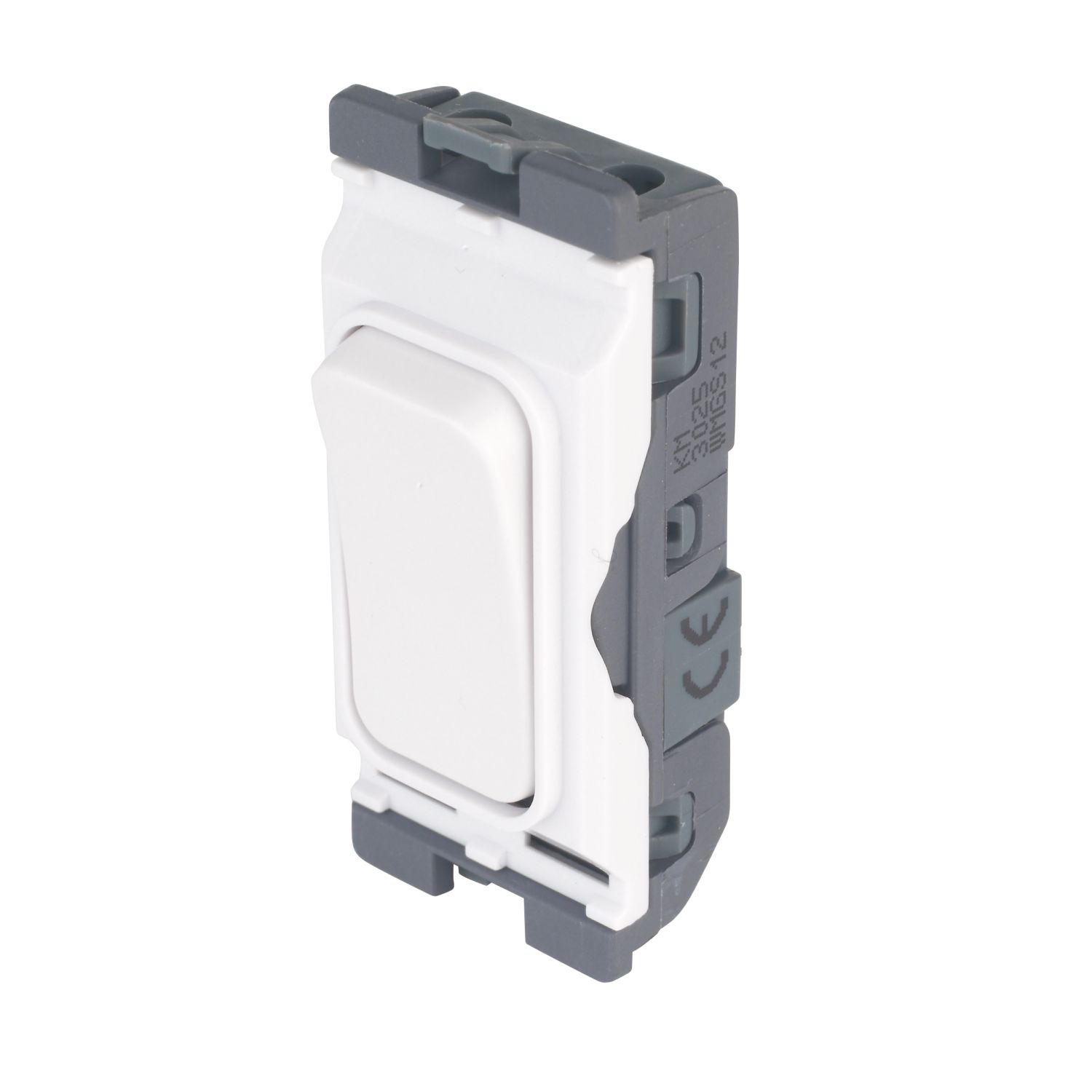 Hager Sollysta WMGS12 20AX Grid SP Control Switch White with White Inserts (688AM)