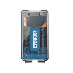 Erbauer  Straight Shank Masonry Drill Bits 5 Piece Set