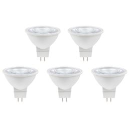 LAP  GU5.3 MR16 LED Light Bulb 345lm 3.4W 5 Pack