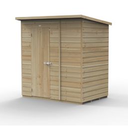 Forest Beckwood 6' x 4' (Nominal) Pent Shiplap Timber Shed