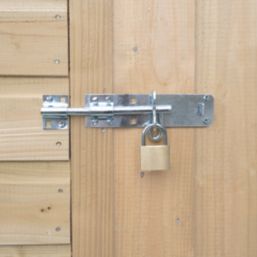 Forest  6' x 4' (Nominal) Reverse Apex Shiplap Timber Bar & Garden Store with Assembly