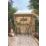 Forest  6' x 4' (Nominal) Reverse Apex Shiplap Timber Bar & Garden Store with Assembly