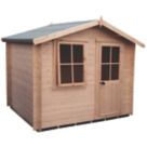Shire Avesbury 9' x 9' (Nominal) Apex Timber Log Cabin