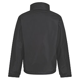 Regatta Dover Waterproof Insulated Jacket Black Ash XXX Large Size 50" Chest