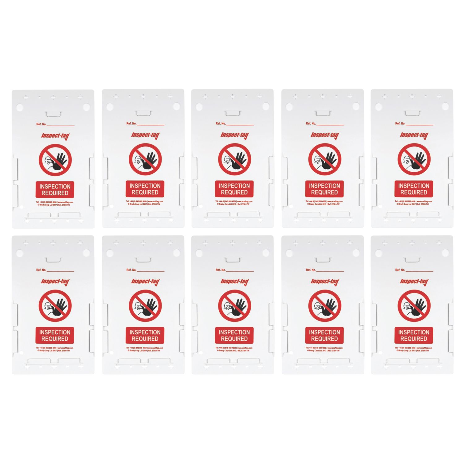 Scafftag WorkTemp Holder 10 Pack (688YU)