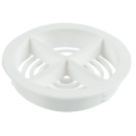 Circular Soffit Vents White 10 Pack