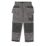 Snickers 3212 Duratwill 3212 Holster Pocket Trousers Grey / Black 38" W 32" L