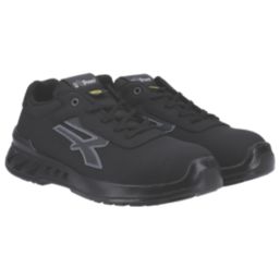 U-Power Thomas Low Size 8  Black  Water-Resistant  Safety Trainers
