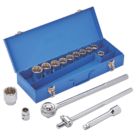 Draper Hi-Torq Mixed Drive Metric Socket Set 15 Pieces