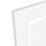 Green & Taylor  Satin Painted White Wooden 2-Panel Internal Fully-Finished Door 1981mm x 838mm