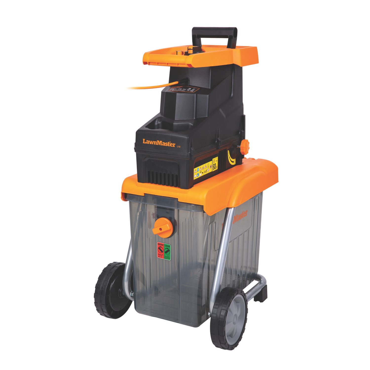 LawnMaster SDS2810-01 2800W 190kg/hr Quiet Garden Shredder 240V (689CU)
