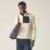 Regatta Frankie Half Zip Fleece White Stone / Navy 2X Large 55.9" Chest