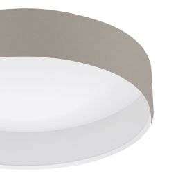 Eglo Pasteri LED Ceiling Light Taupe 3.6W 960lm