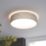 Eglo Pasteri LED Ceiling Light Taupe 3.6W 960lm