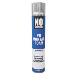 No Nonsense Polyurethane Mortar Foam Gun Grade Yellow 750ml