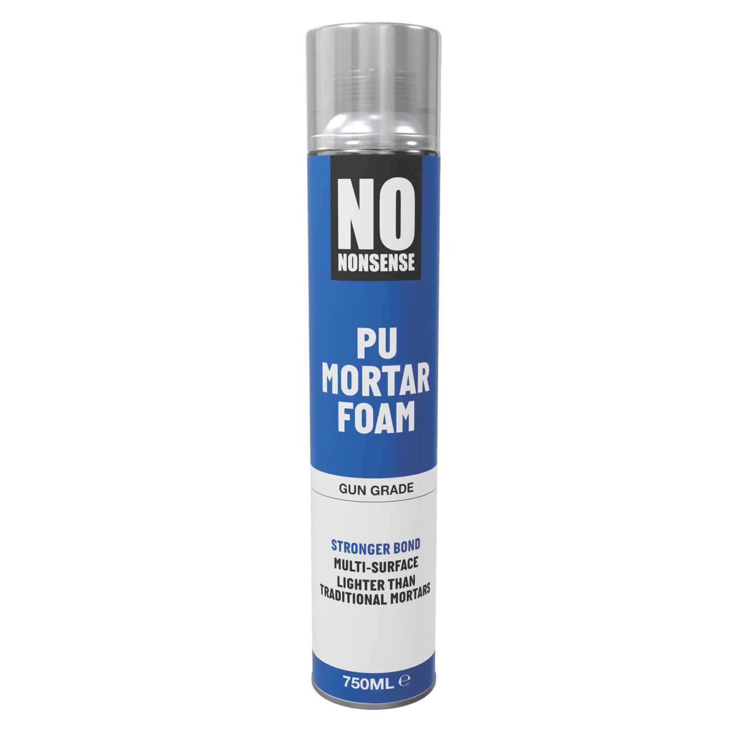 No Nonsense Polyurethane Mortar Foam Gun Grade Yellow 750ml (689GL)