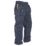 Lee Cooper LCPNT206 Multi Pocket Cargo Trousers Navy 34" W 31" L
