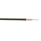 Time RG59 Black 1-Core Round Coaxial Cable 50m Drum