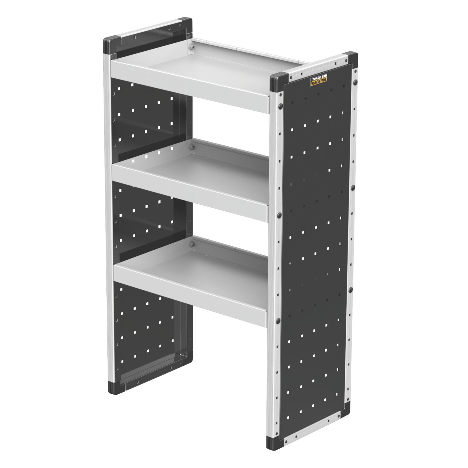 Van Guard Universal Trade Van Racking Unit (3 Straight Shelves) 750mm x 381mm x 1279mm (689KP)