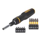 Refurb DEWALT DWHT68001-0 Ratchet MaxFit Telescopic Multi-Bit Screwdriver Set 11 Pieces