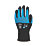 Wonder Grip WG-422 Bee-Smart Protective Work Gloves Blue / White X Large