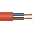 Time 3182Y Orange 2-Core 0.75mm² Flexible Cable 50m Drum