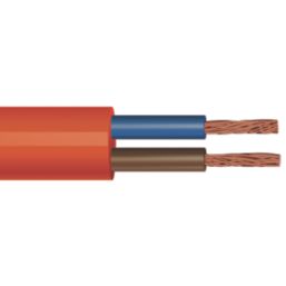 Time 3182Y Orange 2-Core 0.75mm² Flexible Cable 50m Drum