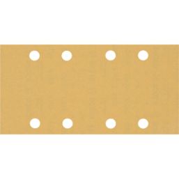 Bosch Expert C470 120 Grit 8-Hole Punched Multi-Material Sanding Sheets 186mm x 93mm 50 Pack