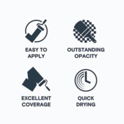 LickPro  5Ltr White 01 Vinyl Matt Emulsion  Paint