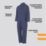 Site Teape  Coveralls Navy Large 52" Chest 31" L