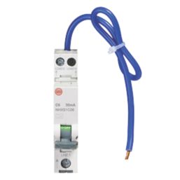 Wylex  6A 30mA Type A DP C Curve  Bidirectional Mini RCBO