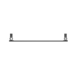 Flomasta Flat Bar 1600mm x 600mm 2917BTU Anthracite Vertical Designer Radiator