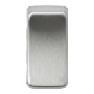 Knightsbridge Blank Switch Cover Brushed Chrome