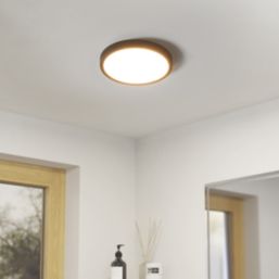 Eglo Fueva 6 LED Ceiling Light Black 14.2W 2000lm