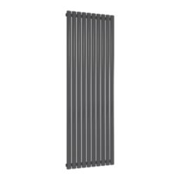Reina Elips Single 1800mm x 600mm 4209BTU Anthracite Vertical Designer Radiator