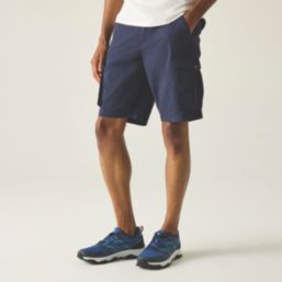 Regatta Shorebay II Cargo Shorts Navy 40" W