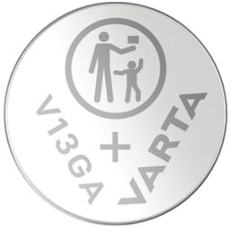 Varta LR44 1.5V Coin Cell Alkaline Battery 2 Pack