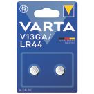 Varta LR44 1.5V Coin Cell Alkaline Battery 2 Pack