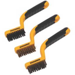 Cleaning Brush with Nylon Bristles, Narrow , 7 long, 3 per pack