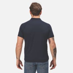 Regatta Coolweave Polo Shirt Navy X Large 43.5" Chest