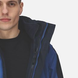 Regatta Defender III  3-in-1 Waterproof Jacket Royal Blue/Navy Small 44" Chest