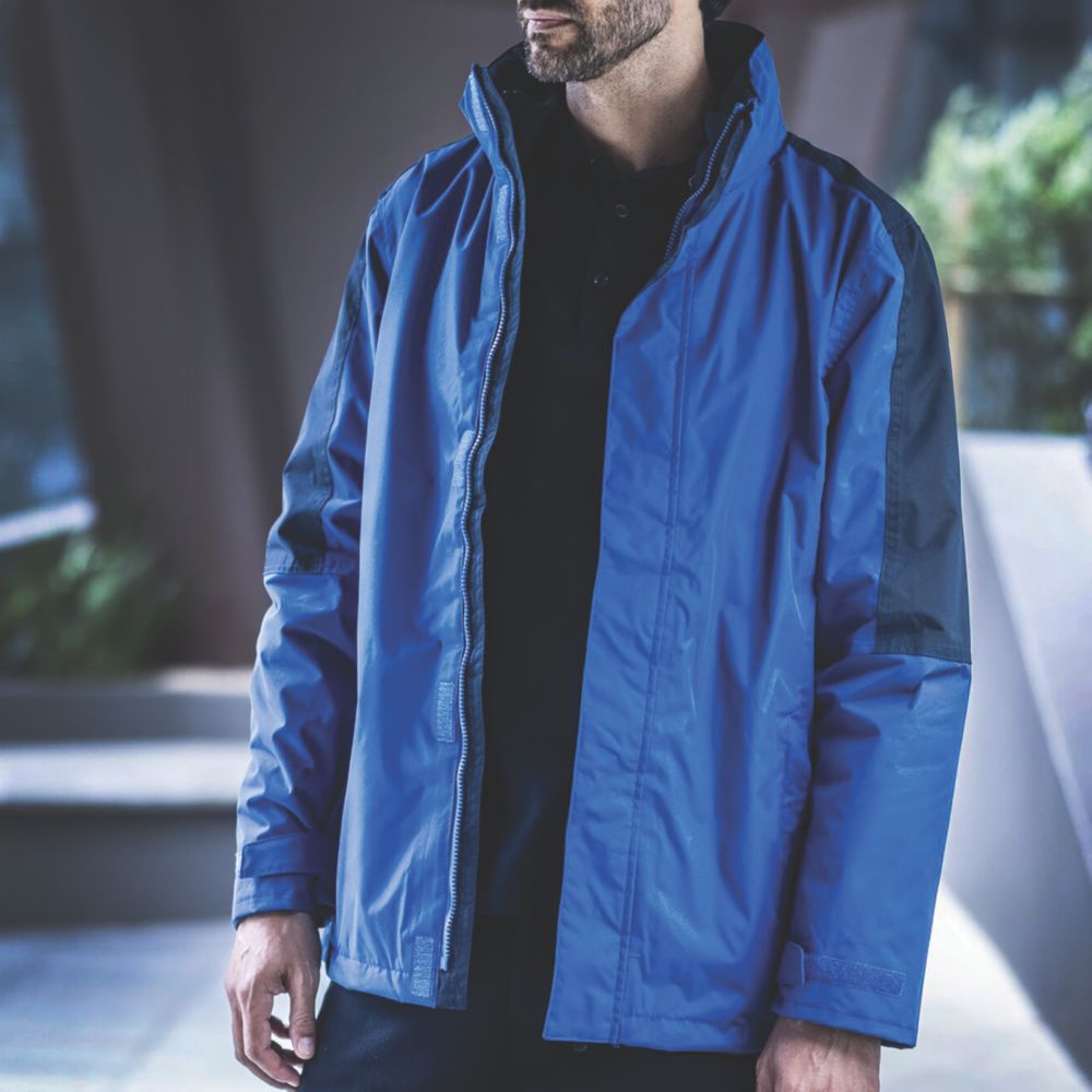 Regatta Defender III 3-in-1 Waterproof Jacket Royal Blue/Navy Small 44 ...