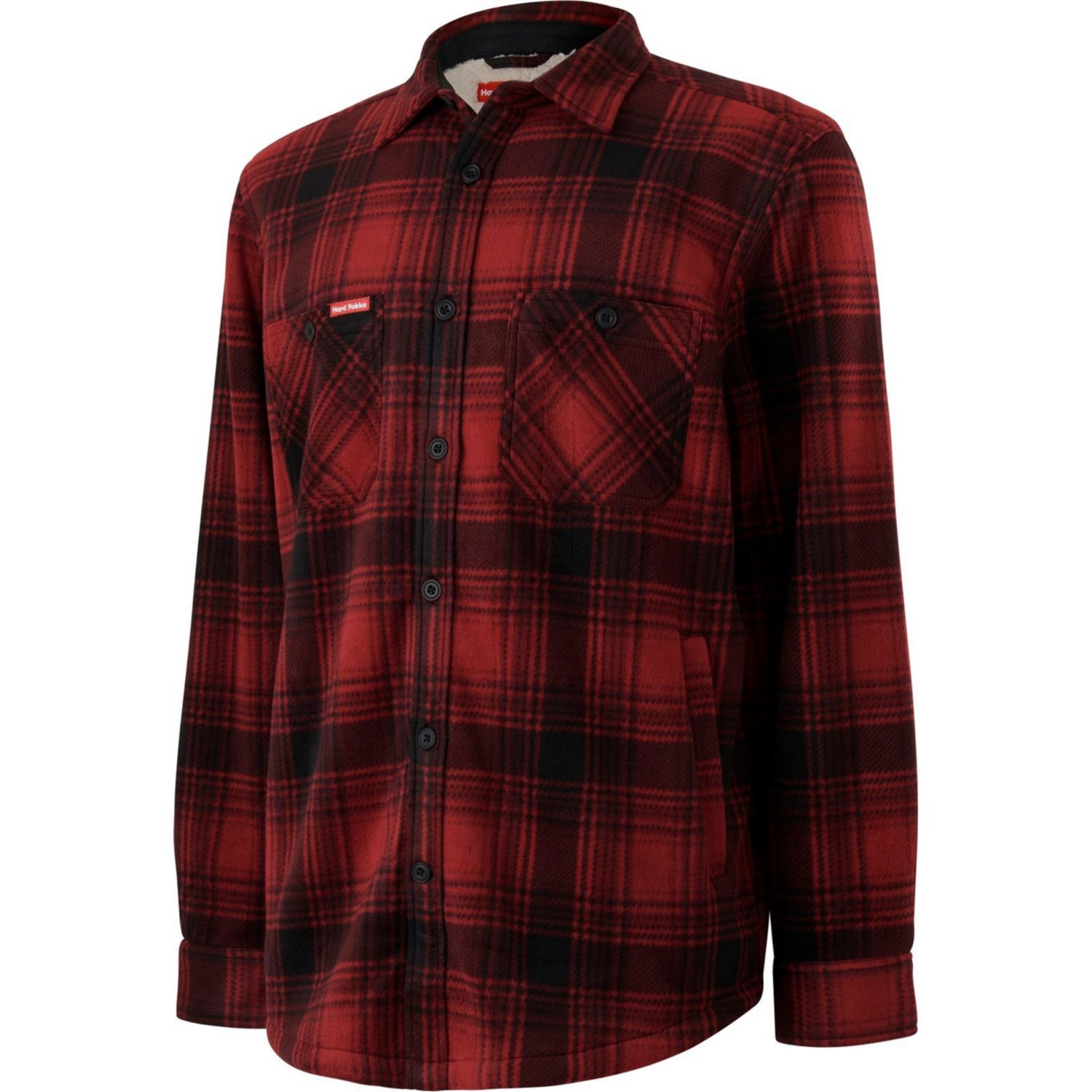 Hard Yakka Sherpa Jacket Red Medium 38" Chest (690KE)